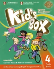 Литература Книга Nixon Caroline, Tomlinson Michael. Kid's Box Level 4. Pupil's Book British English