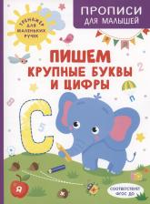 Литература Книга Прописи Пишем крупные буквы и цифры