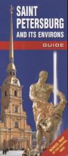 Литература Книга Sant Petersburg and Its Environs Guide and Map