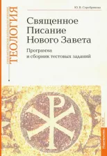 Литература Книга Серебрякова Юлия Владимировна. Учебно-методические материалы по программе "Теология". Часть 8. Священное Писание Нового Завета
