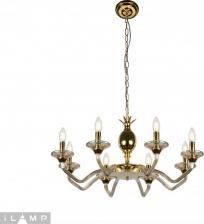 Люстра iLamp YT2049-8 GD+COG