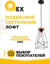 Светильник Imex MD.7370-1-P BK