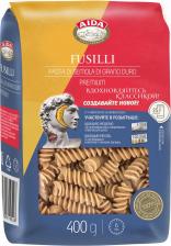 Макаронное изделие AIDA Макароны "Fusilli", цельнозерновые спирали, 400 гр