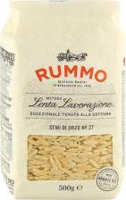 Макаронное изделие Rummo Паста макароны из твердых сортов пшеницы Классические SEMI DI ORZO N27 Италия, 500гр