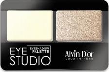 Макияж Alvin D’or Тени для век двойные Eye Studio AES-14 4680373065163