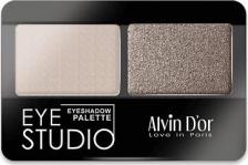 Макияж Alvin D’or Тени для век двойные Eye Studio AES-14 4680373065217