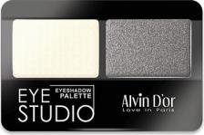 Макияж Alvin D’or Тени для век двойные Eye Studio AES-14 4680373078774