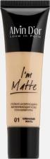 Макияж Alvin D’or Тональный крем I'm Matte, тон 01