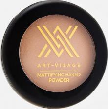 Макияж Art-Visage Пудра для лица запечённая "VELVET MINERAL", 02 золотисто-бежевый