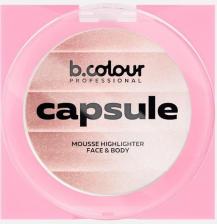 Макияж B.Colour Professional Муссовый хайлайтер для лица и тела Capsule 8 г 8055304764266