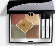 Макияж Christian Dior Палетка теней для век Diorshow 5 Couleurs, оттенок #343 Khaki