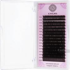 Макияж Enigma Коричневые ресницы цвет Мокка Микс 16 линий C+ 0,07 7-14 4630024107797