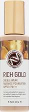 Макияж Enough Тональный крем с частичками золота Rich Gold Double Wear Radiance Foundation SPF50+ PA+++, 100 гр