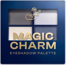 Макияж FFleur Тени для век Magic Charm палетка 4 цвета невесомые тон 05, 4г