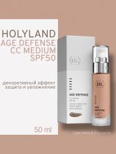 Макияж Holy Land Крем корректирующий SPF 50 / Cream Medium AGE DEFENSE CC 50 мл