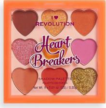 Макияж I Heart Revolution Heart Breakers Shadow Palette, Fiery