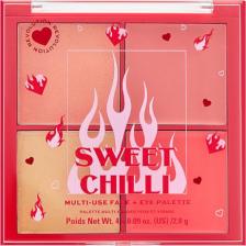 Макияж I Heart Revolution Палетка кремовых румян Sweet Chilli Cream Blush Quad 11.2 г