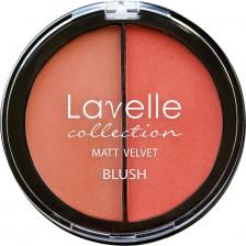 Макияж Lavelle румяна для лица BL-09 2-цветные компактные тон 03 персик 34,5г