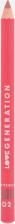Макияж Love Generation Карандаш для губ Lip Pencil тон 02 светло-коричневый 1.2 г