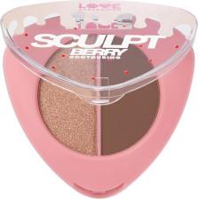 Макияж Love Generation Палетка для контуринга лица Sculptberry 6 г 4602006388524