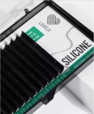 Макияж Lovely ресницы для наращивания Silicone микс, изгиб C, 20 лент 0,07 7-12mm