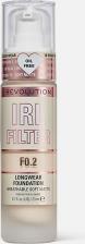 Макияж Makeup Revolution Основа тональная для лица Irl Filter Longwear Foundation F0.2, 23 мл