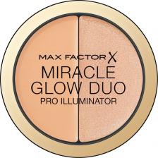 Макияж Max Factor Хайлайтер Miracle Glow Duo, тон №20 medium