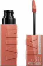 Макияж Maybelline Помада для губ Super Stay Vinyl Ink, 105 Golden, жидкая стойкая сияющая, 4.2 мл