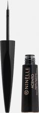 Макияж Ninelle Подводка для век с эффектом металлик ACENTO №451, черный
