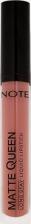Макияж Note Жидкая матовая помада для губ Matte queen liquid 4 мл