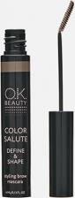 Макияж OK Beauty Тушь для бровей стойкая, укладка, окрашивание, ламинирование бровей, оттенок Taupe, 4мл 4620125442033