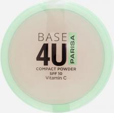 Макияж Parisa Пудра для лица Base4U PP-02 прессованная, тон 02 Beige 7 г
