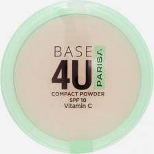 Макияж Parisa Пудра для лица Base4U PP-02 прессованная, тон 05 Слоновая кость 7 г