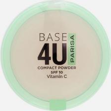 Макияж Parisa Пудра для лица Base4U PP-02 прессованная, тон 06 Светло-бежевый 7 г