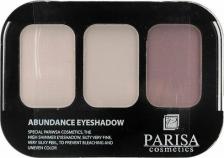 Макияж Parisa Тени для век Е-403 трехцветные, № 18 Матовый розово-сиреневый, 10 г