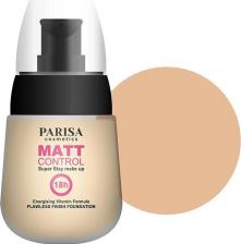 Макияж Parisa Тональный крем суперстойкий SPF20 18 h Matt Control Foundation, арт. F-07, тон 03 бежевый классик, 50 мл стекло с дозатором