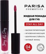 Макияж Parisa Жидкая помада матовая 4610149156450