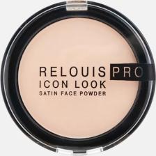 Макияж Relouis Пудра для лица Icon Look Satin Face Powder