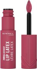 Макияж Rimmel Жидкая губная помада из латекса, цвет 300 main character, 6 мл