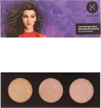 Макияж Sugar Хайлайтер для лица Палетка хайлайтеров Contour De Force