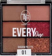 Макияж TF Cosmetics к_triumpf_палетка теней every one CTE37_05 бежево-розовый 189120005
