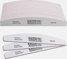Маникюрная пилочка Kaizer Набор пилок для ногтей Набор пластиковых пилок мягкая лодка #100/180