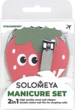 Маникюр/педикюр Solomeya Набор для маникюра Клубника 2 шт