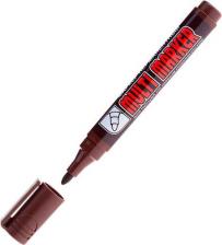 Маркер Crown Маркер перманентный "Multi Marker", КОРИЧНЕВЫЙ, круглый наконечник, 3 мм, CPM-800