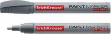 Маркер Erich Krause Маркер-краска ® PT-350, чернил серебряный (коробка 6 шт.) серебристый