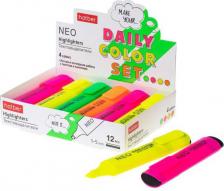 Маркер Hatber Текстовыделитель Neo Neon 1 мм, 5 мм