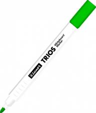 Маркер Luxor Маркер для белых досок "Trios" зеленый, пулевидный, 3 мм