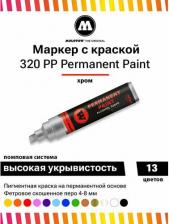 Маркер Molotow Перманентный маркер permanent paint 320PP 230400 хром 4-8 мм