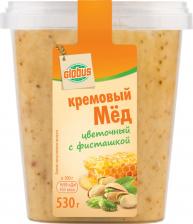 Мед/варенье Globus Мед кремовый цветочный с фисташкой 530 г