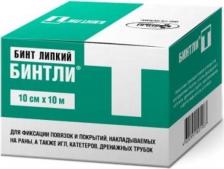 Мед.аксессуар ГК Пальма Бинтли-Т - бинт липкий, 10 см x 10 м